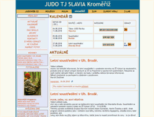 Tablet Screenshot of judokromeriz.cz